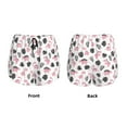 thumbnail image 4 of Disketp Cute Dinosaur Print Women's Shorts Workout Shorts for Athletic Gym Running Shorts with Phone Pockets Medium, 4 of 8
