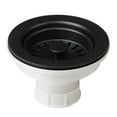 thumbnail image 1 of Kraus PST1-BL Kitchen Sink Basket Strainer, Black, 1 of 4