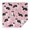 Border Collie Dogs, variant on Cavalier King Charles Spaniels and Flowers Square Tablecloth,Waterproof Square Table Cover,Wipeable Spillproof Washable Table Cover for Home Kitchen Party Decor 42"X42"(107x107cm)