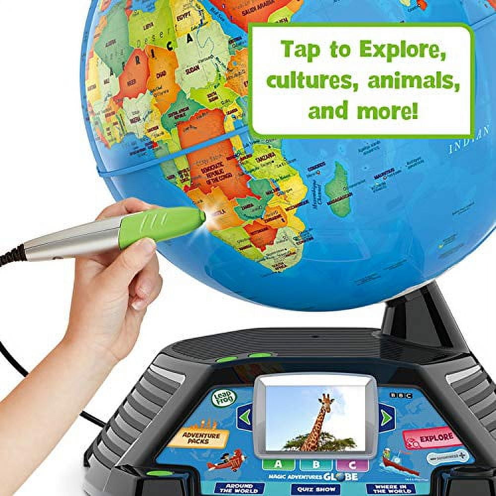 2.7" LCD Screen LeapFrog Magic Adventures Globe (Frustration Free Packaging) with Stylus