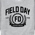 thumbnail image 3 of Instant Message - Field Day Collegiate - Men's Crew Neck Fleece Pullover, 3 of 6