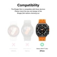 thumbnail image 4 of Ringke Galaxy Watch Ultra [Slim & Glass] Lightweight Anti-Yellowing Watch Case  - Titanium Black, 4 of 11
