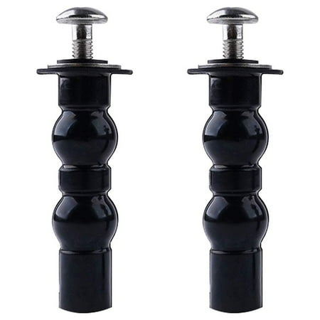 

2X Toilet Lid Hinge Screws Expandable Rubber Nut Kit For Top Mount Toilet Seats