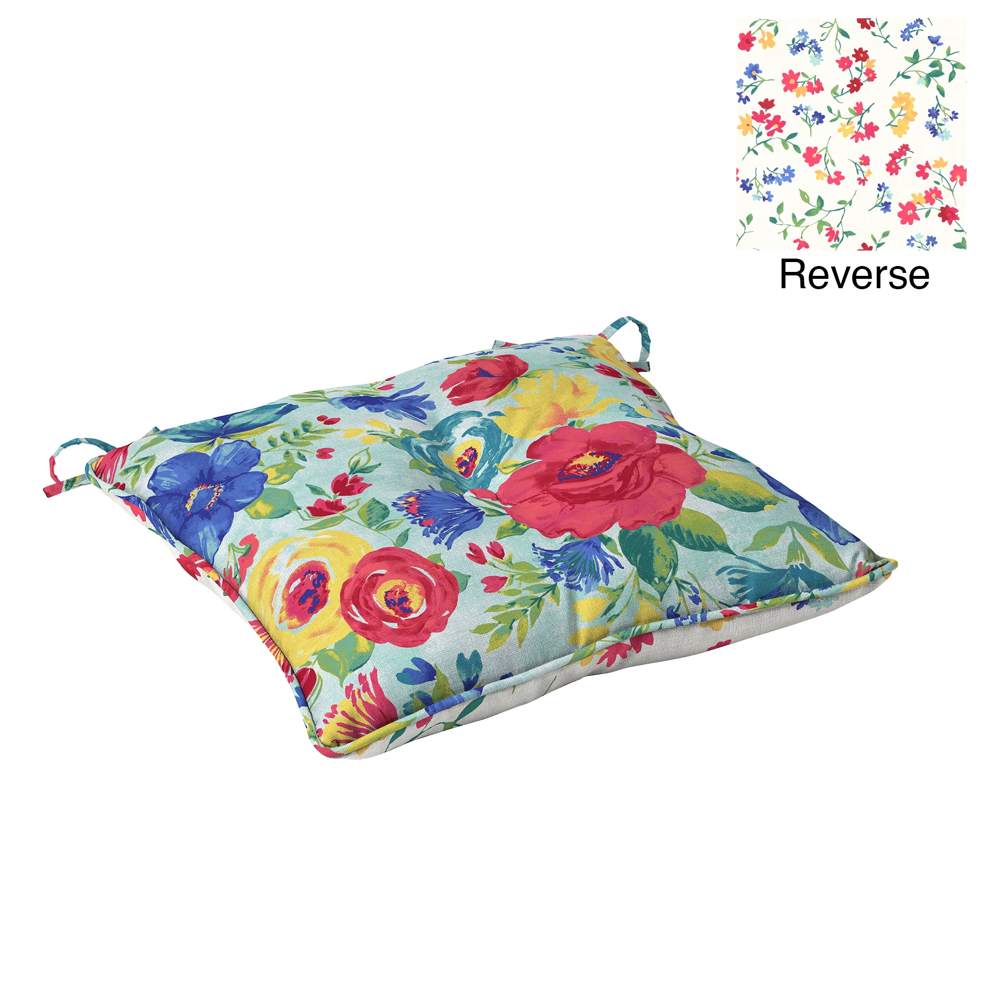 Capri Floral Print Decorative Pillow