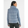 thumbnail image 4 of Avia Women's and Women's Plus Velour Ribbed Vest, Sizes XS-4X, 4 of 7