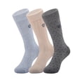 thumbnail image 3 of Chaps Embroidery Crews 3-Pack Men's Sock Size 10-13, 3 of 5