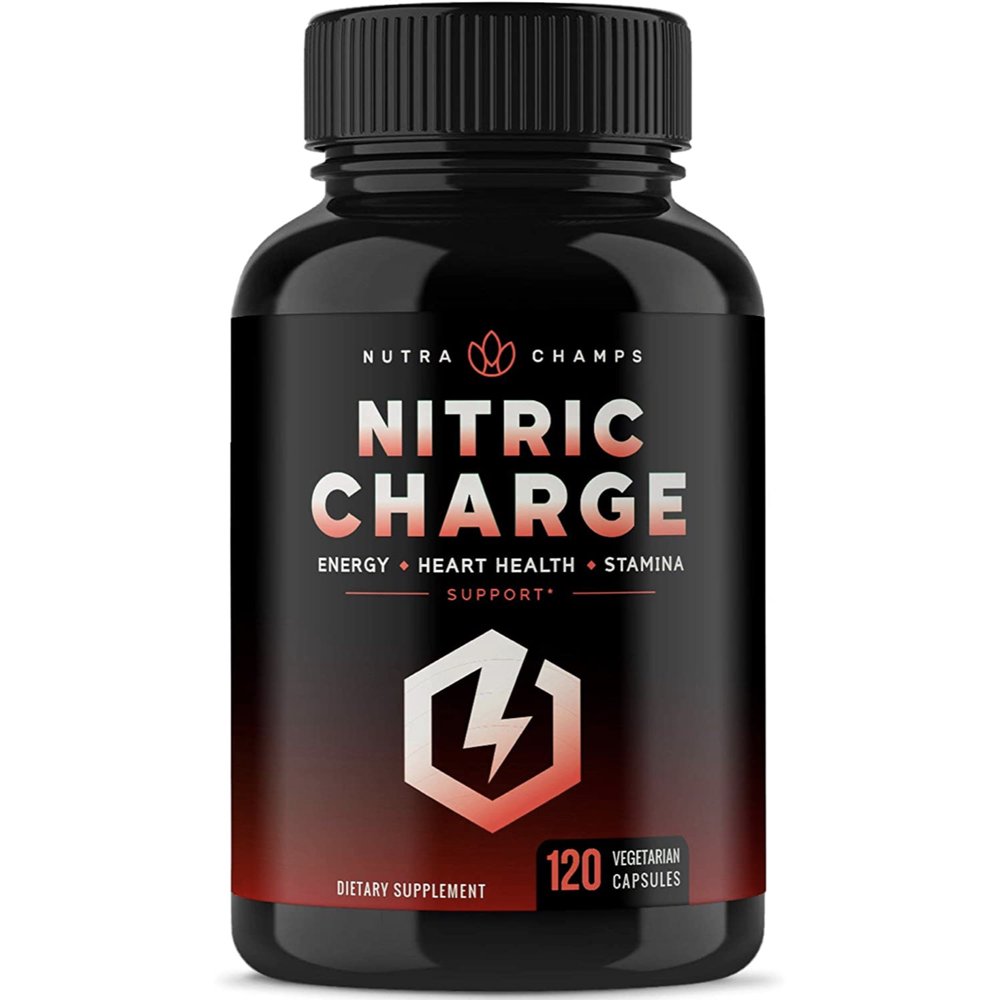 Nitric Oxide Supplement with L Arginine, Citrulline Malate, AAKG, Pine