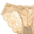 thumbnail image 4 of Panties for Women,Elegant Lace Detail Bikini Underwear for Women Comfortable and Panties,Womens Underwear,Beige,One Size, 4 of 4