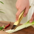 thumbnail image 4 of Stainless Steel Scallion Shredder Vegetable Cutter 6-Blade Kitchen Tool for Green Onions Herbs (16x0.3cm), 4 of 4