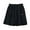 Black, variant on IROINNID Women's Plus Size Casual Solid Shorts Wide Leg Shorts With Pocket