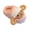 Pink, variant on Kids Sheep Slippers Fuzzy Plush Animal Bedroom Shoes Cotton Lined Warm Winter Home Slippers for Boys Girls Non-Slip Sole
