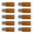 thumbnail image 1 of 10X Clé USB Clé USB pour PS3 PS4 PC TV Couleur : Or Capacité: 64 Mo, 1 of 5