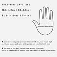 thumbnail image 3 of 1Pair Waterproof Rubber Cleaning Gloves, Premium Reusable Kitchen Dishwashing Gloves with Long Cuff, Non-Slip Scratch Resistant Household Gloves for Cleaning, Cooking, Bathroom & Sanitary,White,S, 3 of 5