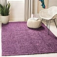 thumbnail image 1 of Safavieh Natural Fiber Collection NF447B Handmade Chunky Textured Premium Jute 0.75-inch Thick Area Rug, 3' x 5', Purple, 1 of 9