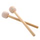 thumbnail image 1 of Ounissouiy 2x palos de percusión tambor golpeando sonido lana fieltro martillo instrumento de percusión de madera palos de tambor Accesorios para instrumentos musicales, 1 of 6