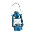 thumbnail image 3 of Lámpara de aceite de queroseno para uso doméstico, linterna con asa, luz de mesa para acampar Azul, 3 of 9