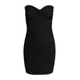 thumbnail image 4 of Birdeem Robe Tube en Tricot de Laine pour Femmes, Coupe Ajustée, Haute Extensibilité, 4 of 5