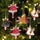 thumbnail image 2 of Adornos de Metal para decoración de árbol de Navidad, colgante de Papá Noel, muñeco de nieve, juguetes de fiesta para niños, regalo de Navidad y Año Nuevo, 2 of 4