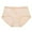 Beige, variant on Bigersell Period Underwear Clearance Cotton Cheeky Underwear Women Thong Panty Style P-410 Nylon Brief Panties Cotton Thongs Briefs Mid Waist Women's Briefs Black L