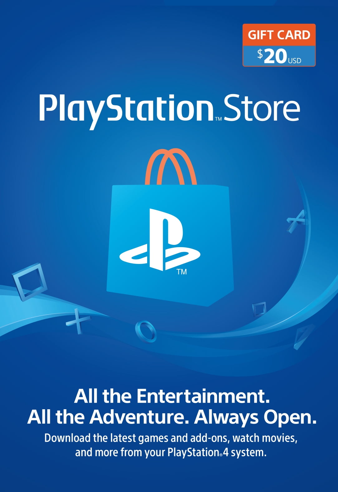 PlayStation Store $20 Gift Card, Sony 