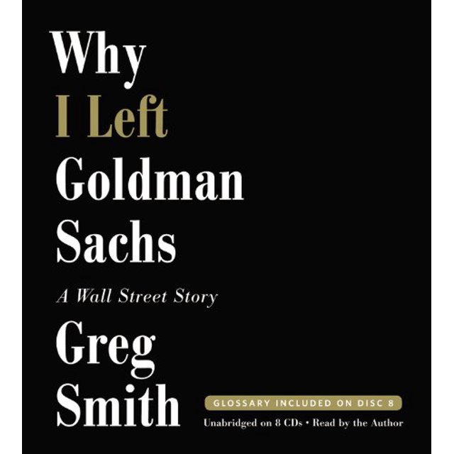 Pourquoi J'ai Quitté Goldman Sachs: une Histoire de Rue Murale