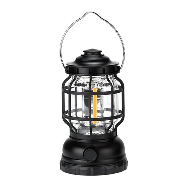 EeaseMX Lámpara de camping exterior de estilo retro, lámpara de iluminación exterior multiusos