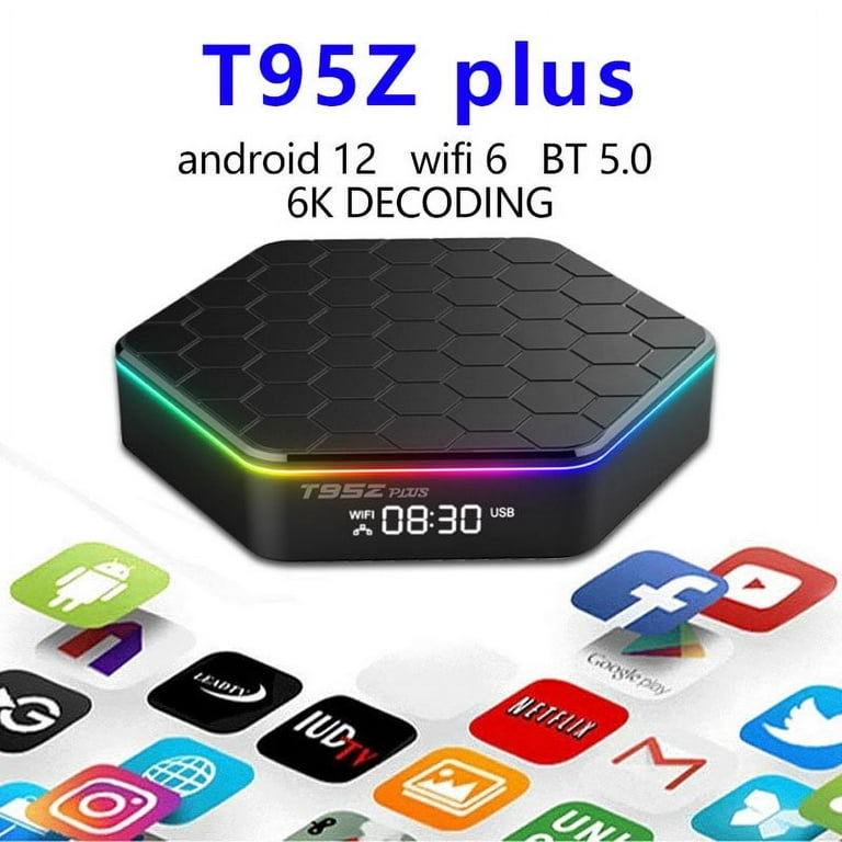 TV Box 4K Convertidor Smart TV Android TV WIFI-Bluetooth