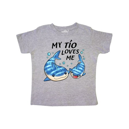 

Inktastic My Tío Loves Me- Whale Shark Gift Toddler Boy or Toddler Girl T-Shirt