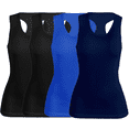 thumbnail image 1 of SET DE 4 BLUSAS UNITALLA CAMISETA PARA DAMA SURTIDO EN COLOR SIN MANGAS, 1 of 5