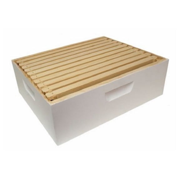 Harvest Lane Honey WWBCM-102 Beehive Medium Complete w/ 10 Frames & Foundation