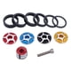thumbnail image 4 of Espaciador para auriculares de bicicleta Piezas de bicicleta Ligero, fácil de , Fibra de carbono, Juego de espaciadores de aluminio, Núcleo Azul Soledad Separadores de auriculares de bicicleta, 4 of 4