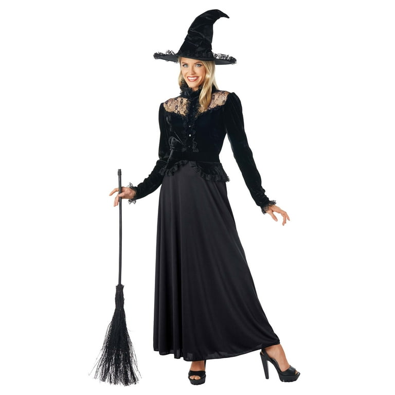 Women's Classic Witch Costume Dress - Walmart.com