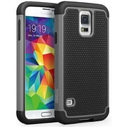 Galaxy S5 Case, SYONER [Shockproof] Hybrid Rubber Dual Layer Armor Defender Protective Case Cover for Samsung Galaxy S5