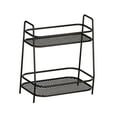 thumbnail image 2 of CoudarTitie 2 Tier Bathroom Organiser Freestanding Kitchen Cabinet Shelf Rustproof Seasoning Black, 2 of 9