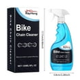thumbnail image 5 of Bike Chain Cleaner under $5! Yannianjz Bike Chain Cleaner Spray, 120ml Dirt and Rust Remover for Bicycle Chains, Fast-Drying Degreaser and Lubricant for Motorcycle, 5 of 9