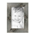 thumbnail image 2 of ArtToFrames 5" x 8" Winter White Barnwood 1.5 Inch Picture Frame, 5x8 inch Brown MDF Poster Frame (WOM-4661),  Pack, 2 of 7