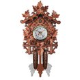 thumbnail image 1 of Cuckoo wall clock, cuckoo clock,brown,CM302, 1 of 16