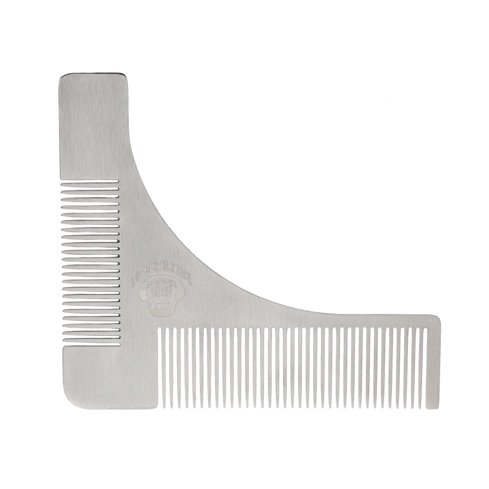 BEARDILIZER BEARD SHAPING COMB – 100% STAINLESS STEEL