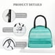 thumbnail image 4 of Balery Teal Turquoise Bolsa de Almuerzo para Mujeres, Caja de Almuerzo, Bolsa de Almuerzo Pequeña Impermeable, Tote de Almuerzo Reutilizable con Gran Capacidad, 4 of 6