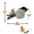 thumbnail image 6 of Cat Toys Chirping Birds, Interactive Cat Kicker, Lifelike Birdie Tweets, Indoor Kitty Kitten Exercise Toys, 6 of 6