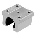 thumbnail image 2 of Ashata 2Pcs 300mm12mm Linear Slide Rail Shaft + 4Pcs Bearing Slide Block,  Bearing Slide Block, Linear Rail Shaft, 2 of 8