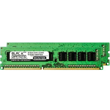 16GB 2X8GB RAM Memory for Apple Mac Pro MC561LL/A (8-Core 2.4GHz Intel Xeon Westmere) Black Diamond Memory Module 240pin PC3-8500 1066MHz DDR3 ECC UDIMM