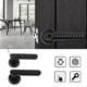 thumbnail image 4 of Cerradura de manija mecánica con huella digital cerradura de función de alarma de bajo voltaje cerradura electrónica con manija de huella digital para villas domésticas, 4 of 8