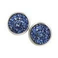 thumbnail image 3 of Pendientes Gotas para los oídos de acero inoxidable Galvanoplastia fina Superficie lisa Ligero Pendientes Magnífico regalo para boda Ropa, zapatos y accesorios Miscelánea Azul claro brillante Minnieouse AP009493-29B, 3 of 6