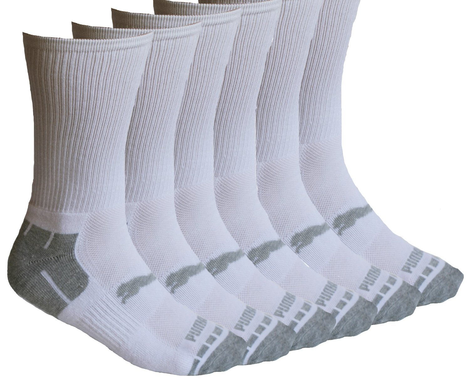 white puma socks