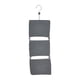 thumbnail image 2 of Juego de cestas colgantes de 3 piezas, organizador colgante de pared tejido con asas extraíbles Gris, 2 of 9