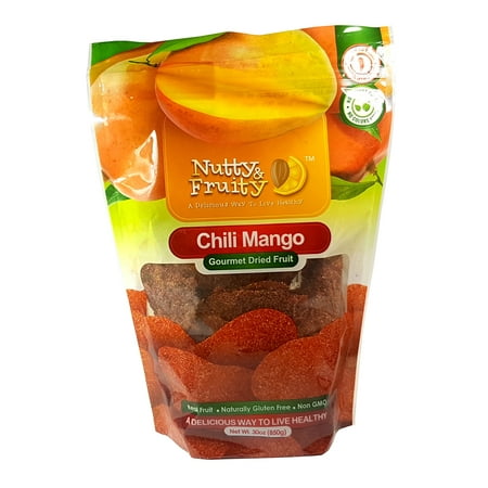 Nutty & Fruity Chili Mango Real Fruit 30 Oz.