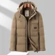 thumbnail image 2 of Chaquetas de invierno para hombre 2024, nueva ropa de diseñador, ropa gruesa y cálida de protección contra el frío, relleno de ganso de primera calidad, ropa de abrigo adecuada para, 2 of 4