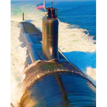 Paint by Numbers Kit for Adults -Submarine - Beginner Oil Paingting Kits Drawing DIY Acrylic Arts Craft Kit Gift for Home Decor 16X20 Inch-