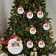 thumbnail image 4 of Adornos Navideños Colgantes de Plástico Pintados con Polvo para Árbol de Navidad, Accesorios para Disfraces, 4 of 6